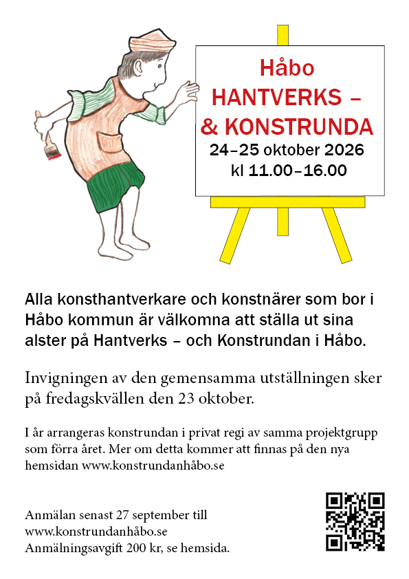 OBS! 23 oktober gemensam utställning